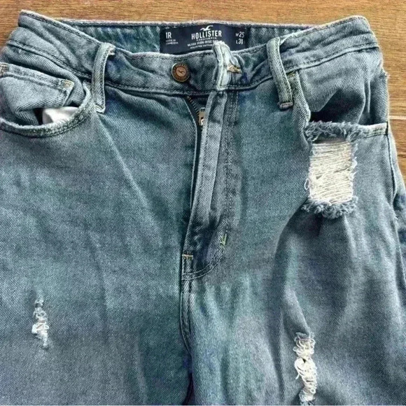 Hollister ULTRA HIGH-RISE DAD JEAN VINTAGE STRETCH - Picture 7 of 9